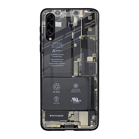 Skeleton Inside Glossy Case for Samsung Galaxy A70s