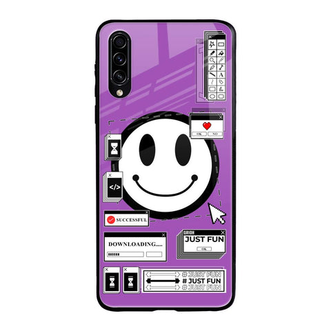 Code with Smile Glossy Case for Samsung Galaxy A70s