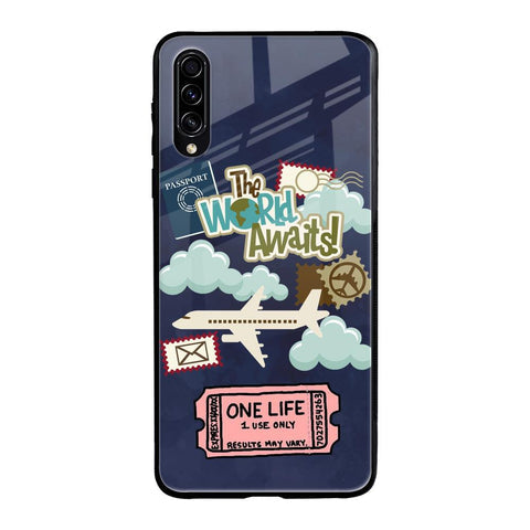 Tour The World Glossy Case For Samsung Galaxy A70s