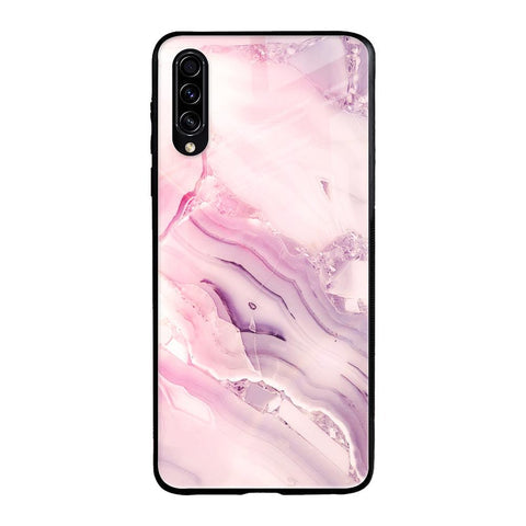 Diamond Pink Gradient Glossy Case For Samsung Galaxy A70s