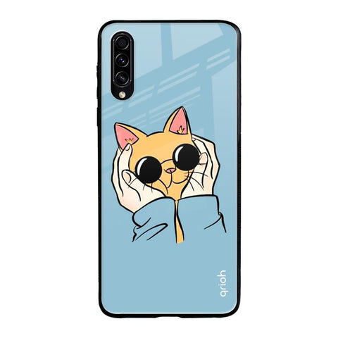 Adorable Cute Kitty Glossy Case For Samsung Galaxy A70s