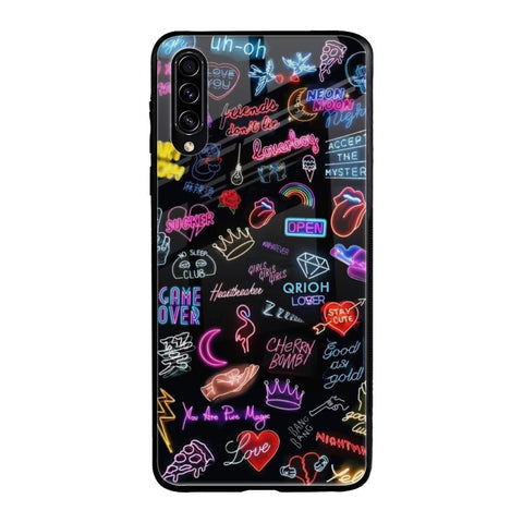 Accept The Mystery Glossy Case for Samsung Galaxy A70s