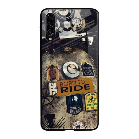 Ride Mode On Glossy Case for Samsung Galaxy A70s