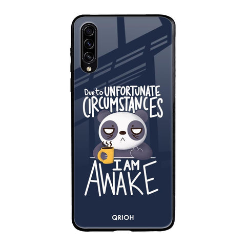 Struggling Panda Glossy Case for Samsung Galaxy A70s