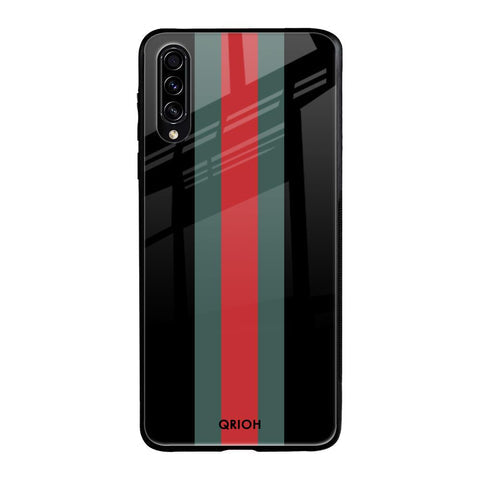 Vertical Stripes Glossy Case for Samsung Galaxy A70s