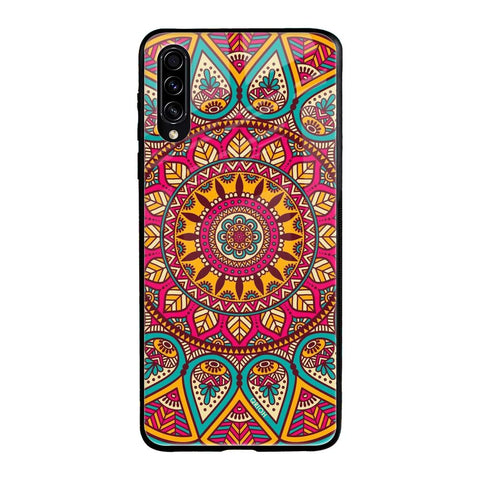 Elegant Mandala Glossy Case for Samsung Galaxy A70s