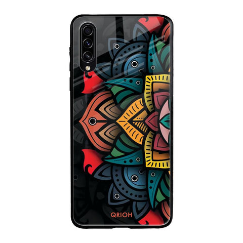Retro Gorgeous Flower Glossy Case for Samsung Galaxy A70s