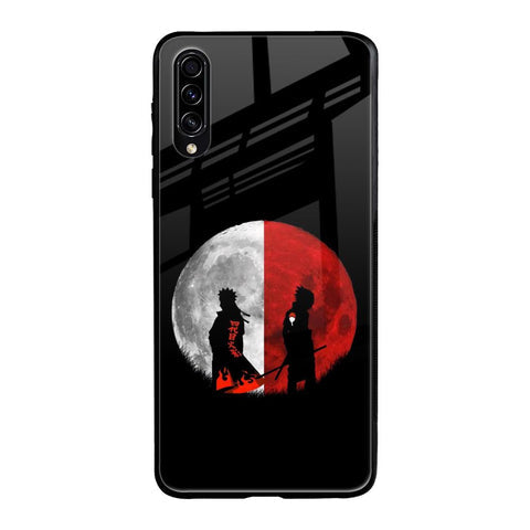 Anime Red Moon Glossy Case for Samsung Galaxy A70s