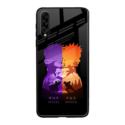 Minimalist Anime Glossy Case for Samsung Galaxy A70s