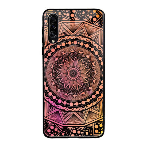Floral Mandala Glossy Case for Samsung Galaxy A70s