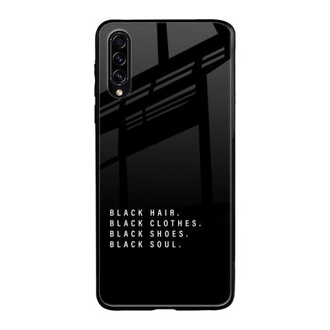 Black Soul Glossy Case for Samsung Galaxy A70s
