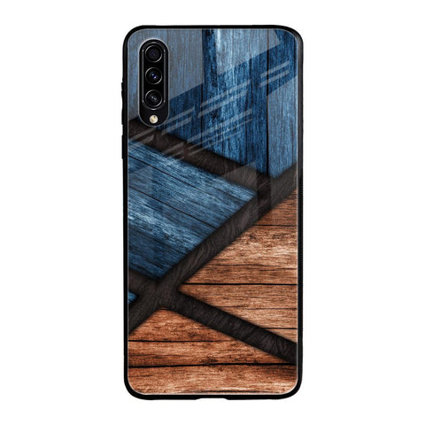Wooden Tiles Glossy Case for Samsung Galaxy A70s