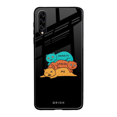 Anxiety Stress Glossy Case for Samsung Galaxy A70s