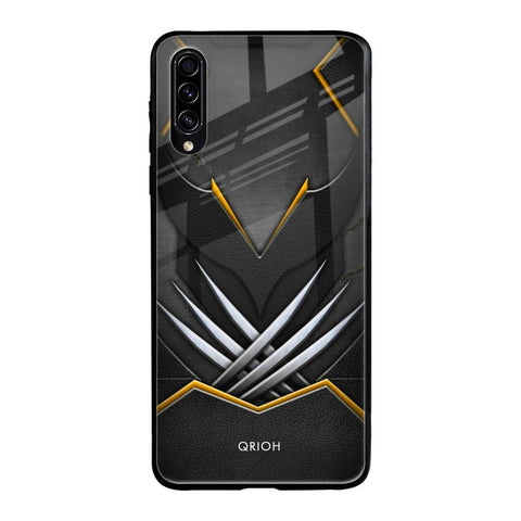 Black Warrior Glossy Case for Samsung Galaxy A70s