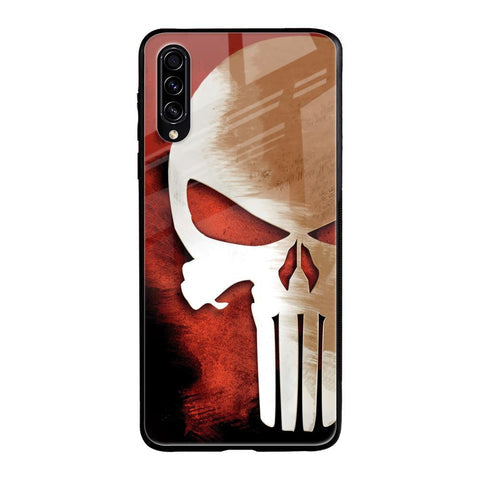 Red Skull Glossy Case for Samsung Galaxy A70s