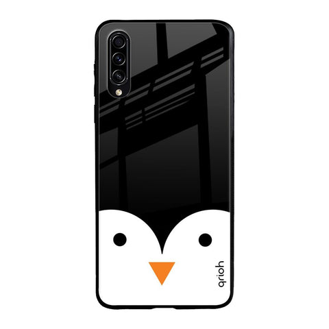 Cute Penguin Glossy Case for Samsung Galaxy A70s