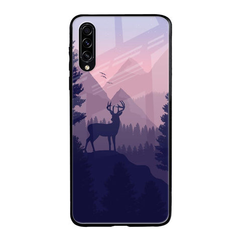 Deer In Night Glossy Case For Samsung Galaxy A70s