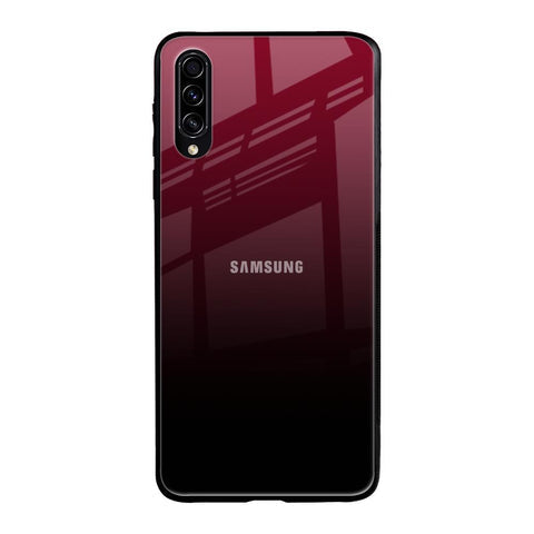 Wine Red Glossy Case For Samsung Galaxy A70s