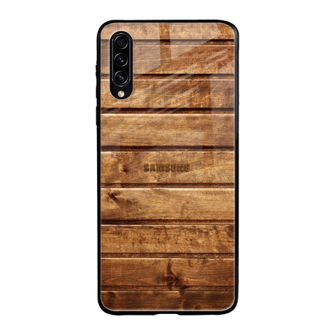 Wooden Planks Glossy Case for Samsung Galaxy A70s