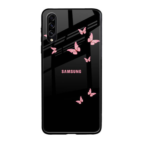 Fly Butterfly Glossy Case for Samsung Galaxy A70s