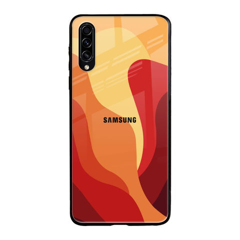 Magma Color Pattern Glossy Case for Samsung Galaxy A70s