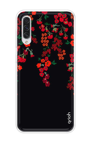 Floral Deco Soft Cover For Samsung Galaxy A70s