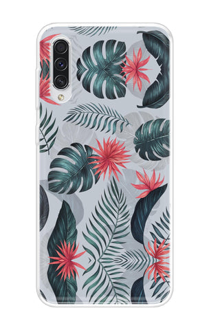 Retro Floral Leaf Soft Cover for Samsung Galaxy A70s