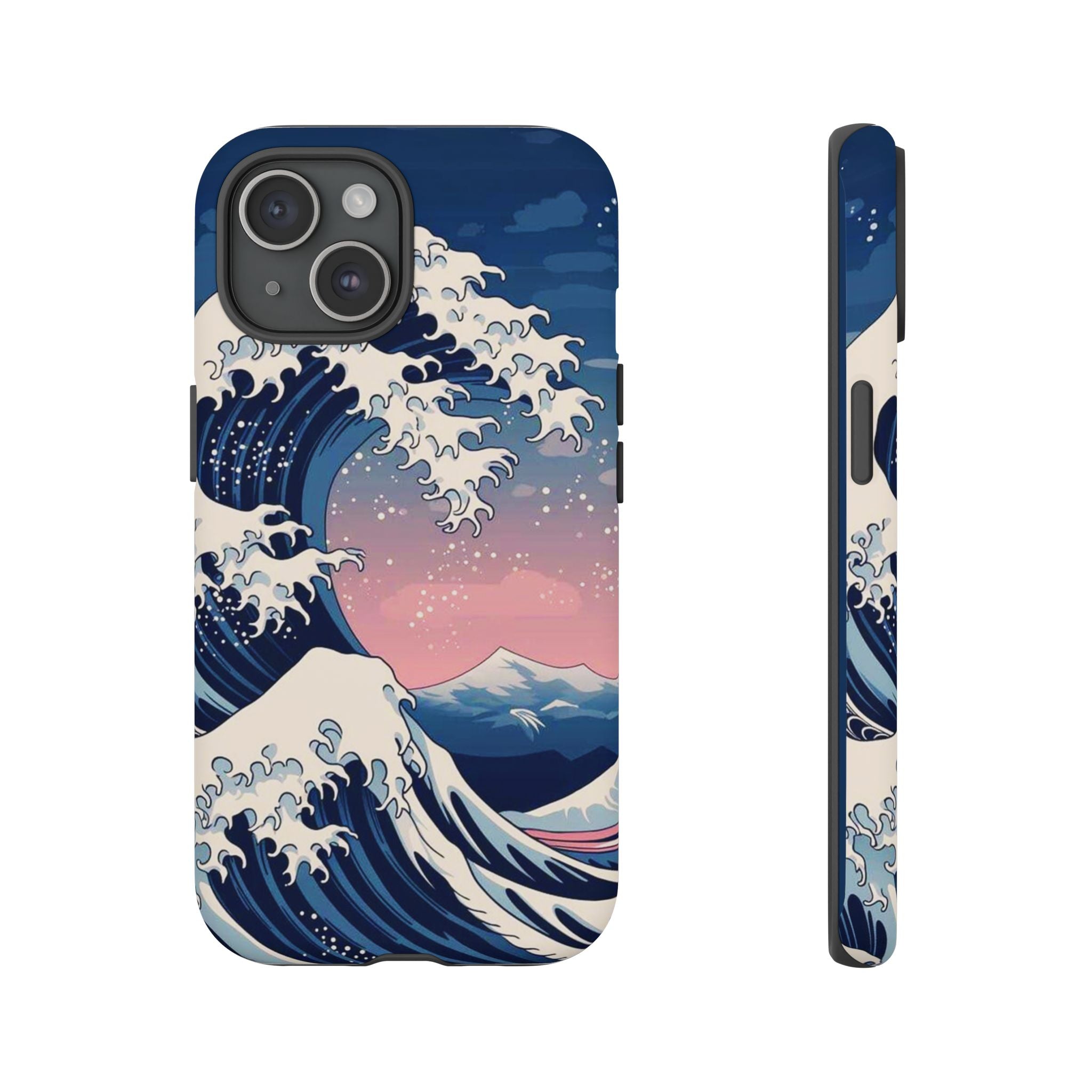 Ocean Crest Premium Tough Shining Phone Case (Double Layer) Available For All iPhone Models