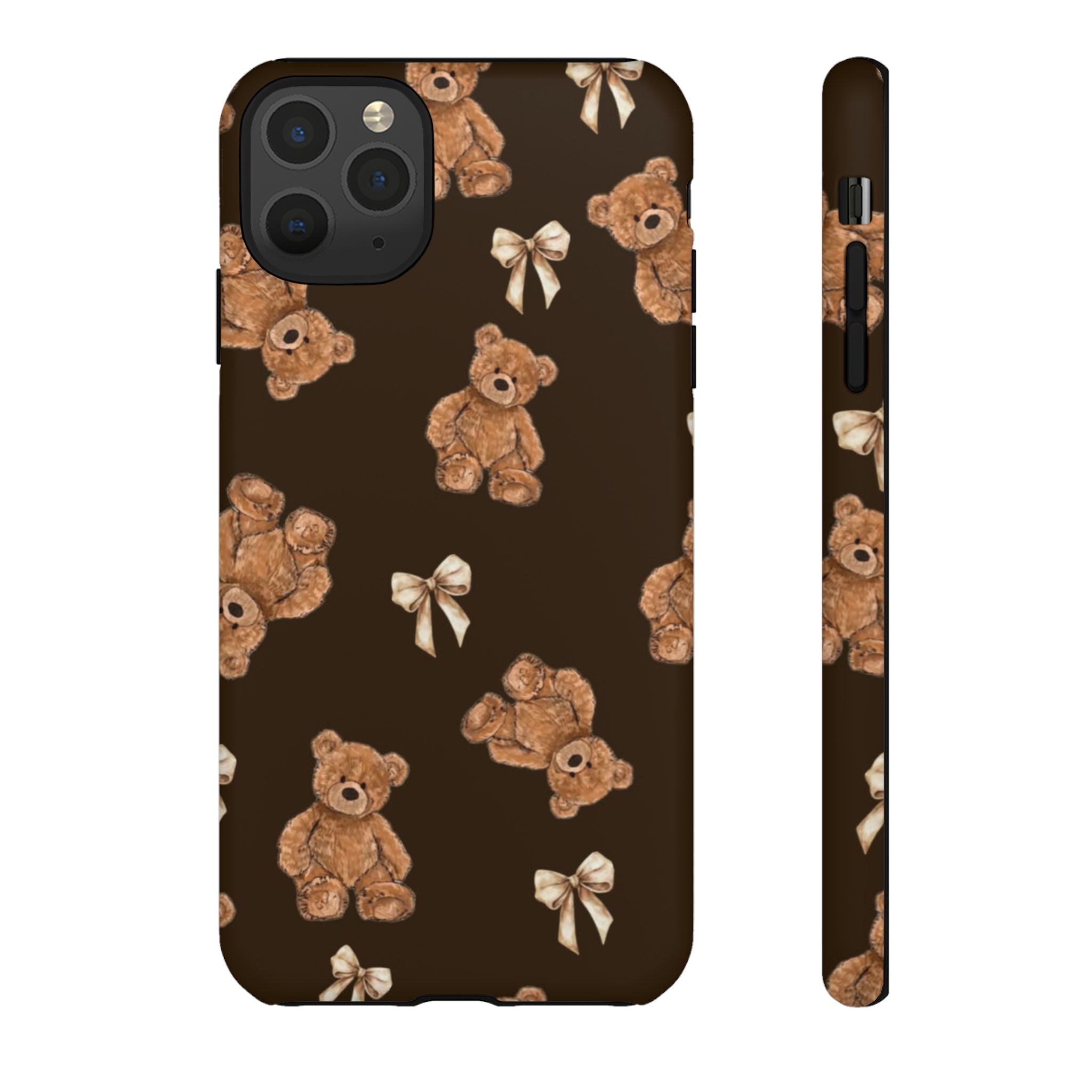 Cocoa Teddies Premium Tough Shining Phone Case (Double Layer) Available For All iPhone Models