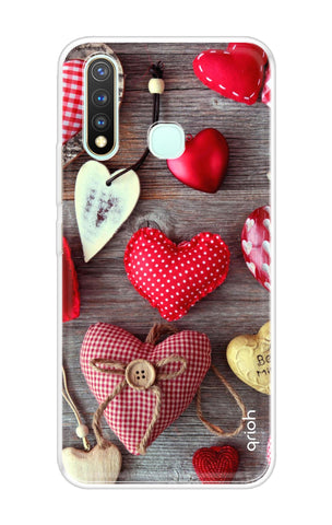 Valentine Hearts Soft Cover for Vivo Y19