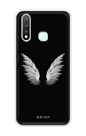White Angel Wings Soft Cover for Vivo Y19
