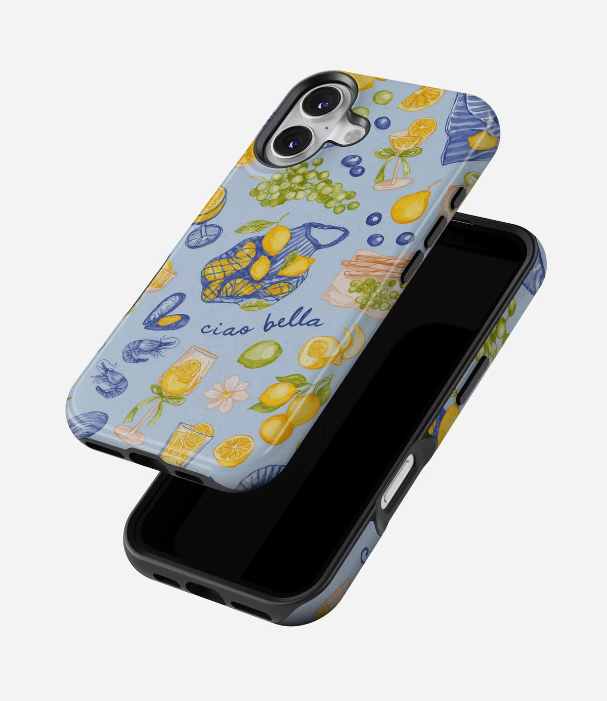 Sicilian Summer Premium Tough Shining Phone Case (Double Layer) Available For All iPhone Models