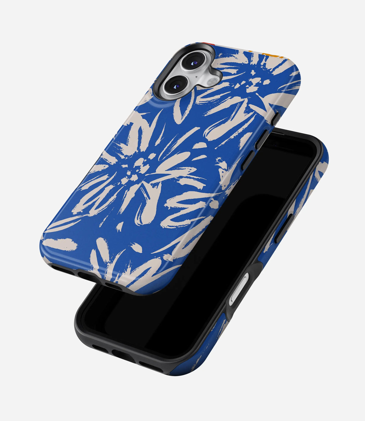 Electric Bloom Premium Tough Shining Phone Case (Double Layer) Available For All iPhone Models