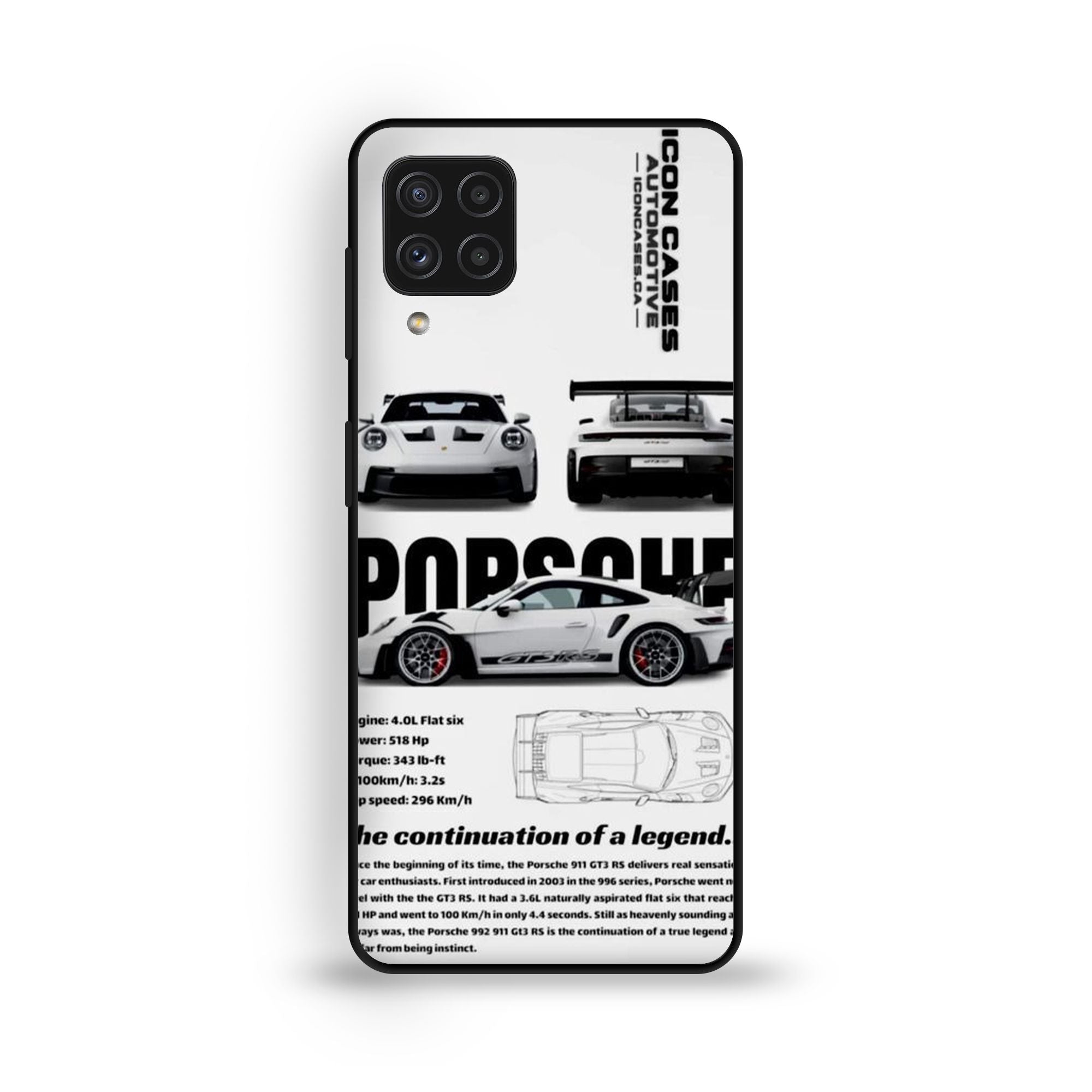Samsung A22 4g - Wallpaper 100 - Premium Printed Glossy Phone Case