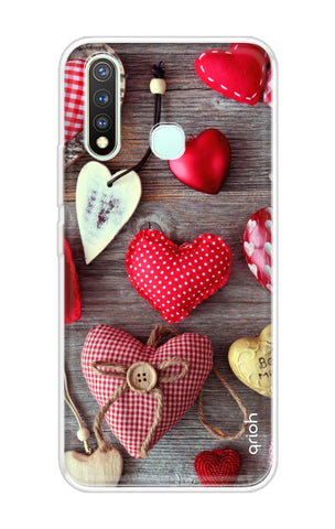 Valentine Hearts Soft Cover for Vivo U3