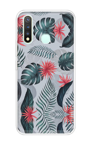 Retro Floral Leaf Soft Cover for Vivo U3