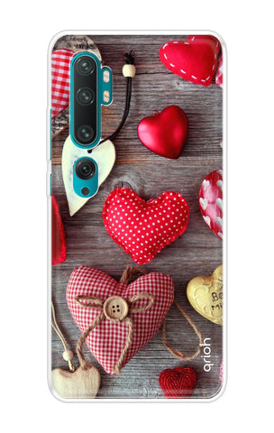 Valentine Hearts Soft Cover for Xiaomi Mi Note 10