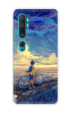 Riding Bicycle to Dreamland Soft Cover for Xiaomi Mi Note 10