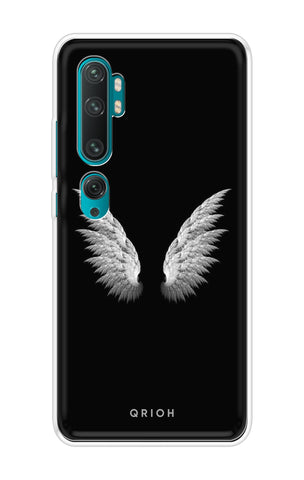White Angel Wings Soft Cover for Xiaomi Mi Note 10