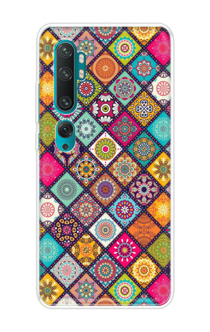 Multicolor Mandala Soft Cover for Xiaomi Mi Note 10 Pro