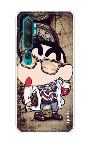 Nerdy Shinchan Soft Cover for Xiaomi Mi Note 10 Pro