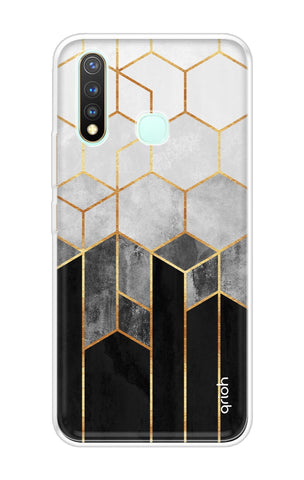 Hexagonal Pattern Soft Cover for Vivo U20