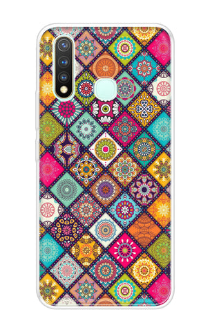 Multicolor Mandala Soft Cover for Vivo U20