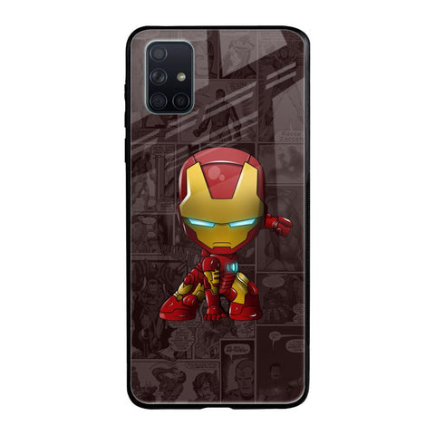 Angry Baby Super Hero Glossy Case for Samsung Galaxy A51
