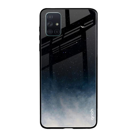 Black Aura Glossy Case for Samsung Galaxy A51