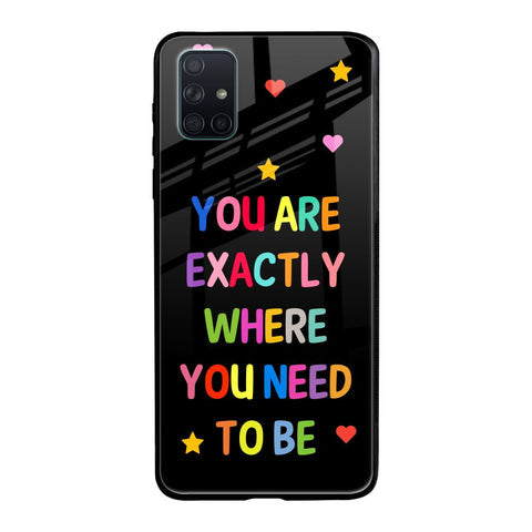 Magical Words Glossy Case for Samsung Galaxy A51