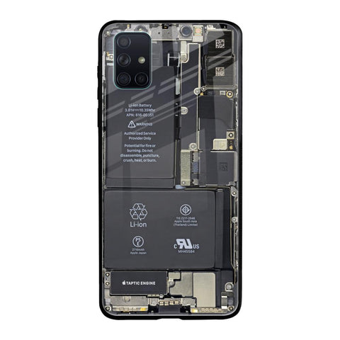 Skeleton Inside Glossy Case for Samsung Galaxy A51