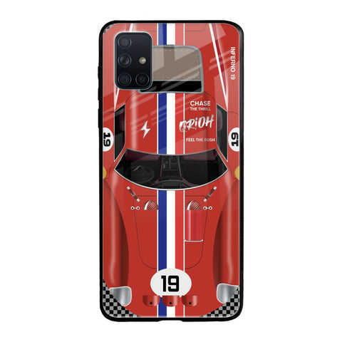 Racing Vintage Glossy Case for Samsung Galaxy A51