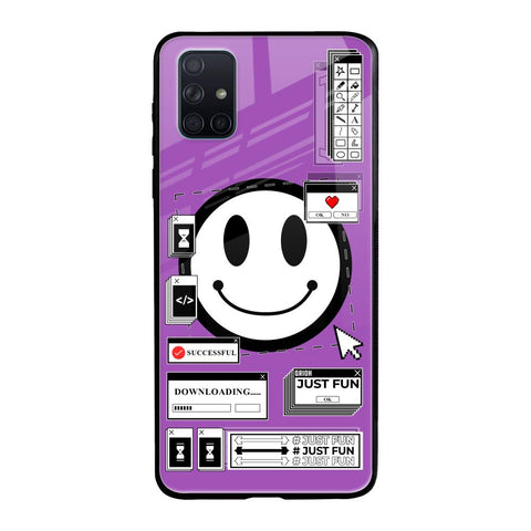 Code with Smile Glossy Case for Samsung Galaxy A51
