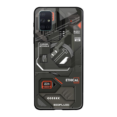Tech Aesthetics Glossy Case for Samsung Galaxy A51